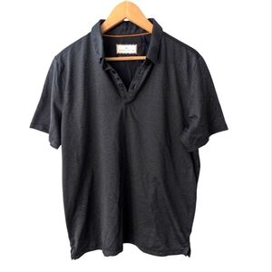 Modern Ambition Men's Black Short Sleeve Polo Shirt Size M